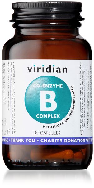 Viridian Co-enzyme B Complex 30 Caps