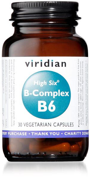 Viridian High Six B-Complex 30 Caps