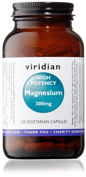 Viridian Magnesium 300mg 120 Caps