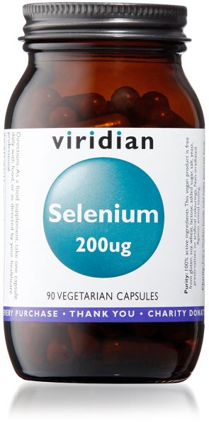 Viridian Selenium 200ug 90 Caps