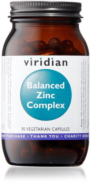 Load image into Gallery viewer, Viridian Balanced Zinc Complex 90 Caps
