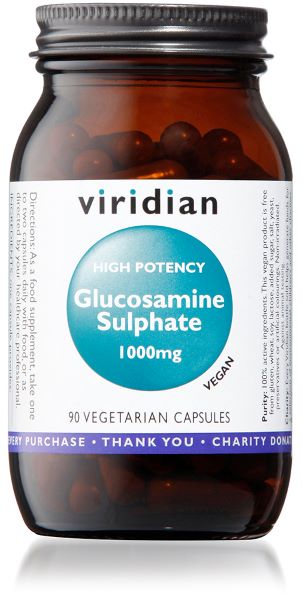 Viridian Glucosamine Sulphate 90 Caps