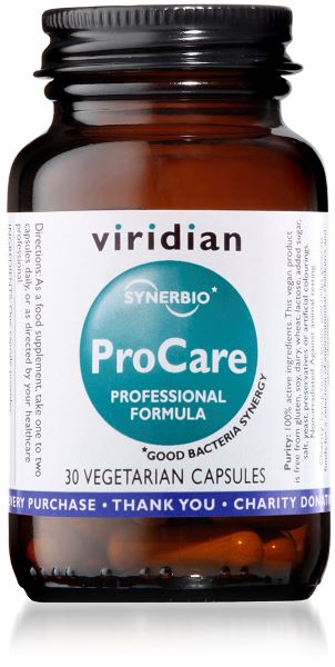 Viridian Synerbio ProCare 30 Caps