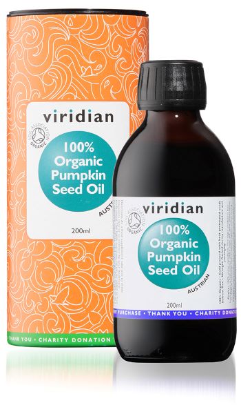 Viridian Pumpkin Seed Oil 200ml