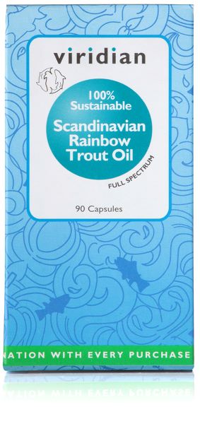 Viridian Rainbow Trout Oil 90 Softgels