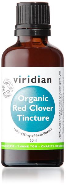 Viridian Red Clover Tincture 50ml
