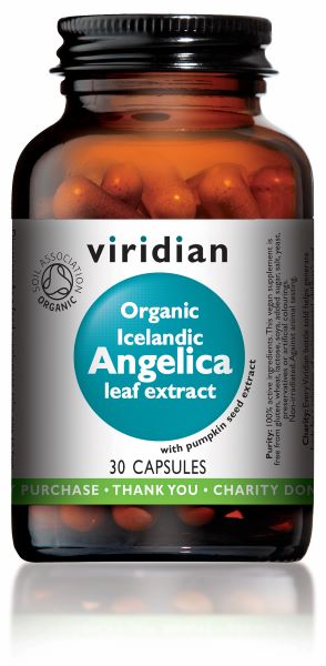 Viridian Angelica Leaf Extract 30 Caps