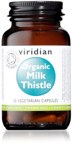 Viridian Milk Thistle 400mg 30 Caps
