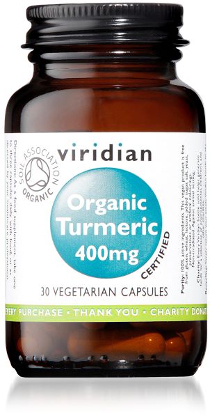 Viridian Turmeric Extract 400mg 30 Caps