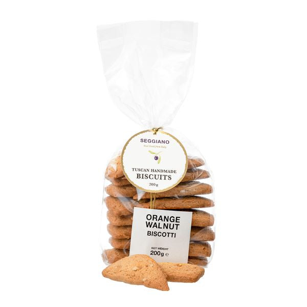 Seggiano Biscuits- Orange Walnut Biscotti 200g