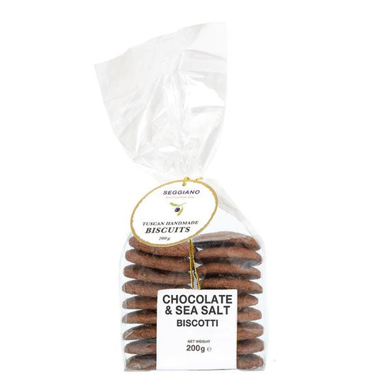 Seggiano Biscuits- Chocolate & Sea Salt 200g