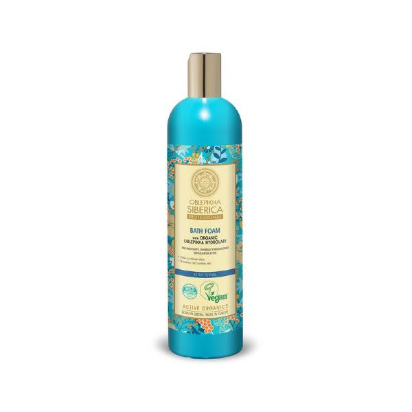 Load image into Gallery viewer, Natura Siberica Bath Foam w/ Oblepikha Hydrolate Active Revival 550 ml
