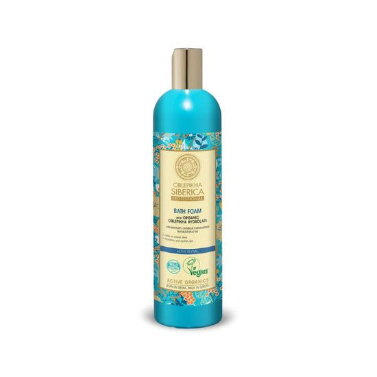Load image into Gallery viewer, Natura Siberica Bath Foam w/ Oblepikha Hydrolate Active Revival 550 ml
