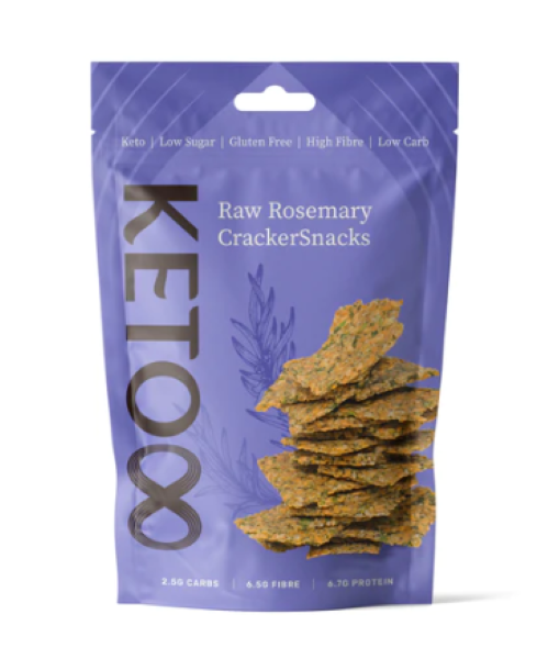 8Foods Keto Raw Rosemary Crackers 35g