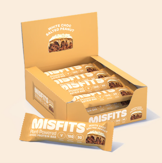Misfits Protein Bar- White Choc 45g