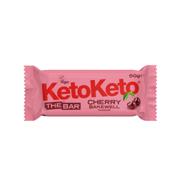 KetoKeto Bar- Cherry Bakewell 50g