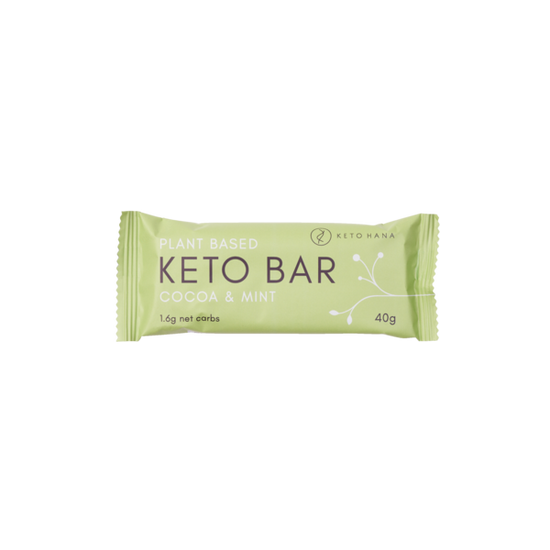 Keto Hana Bar- Cocoa & Mint 40g