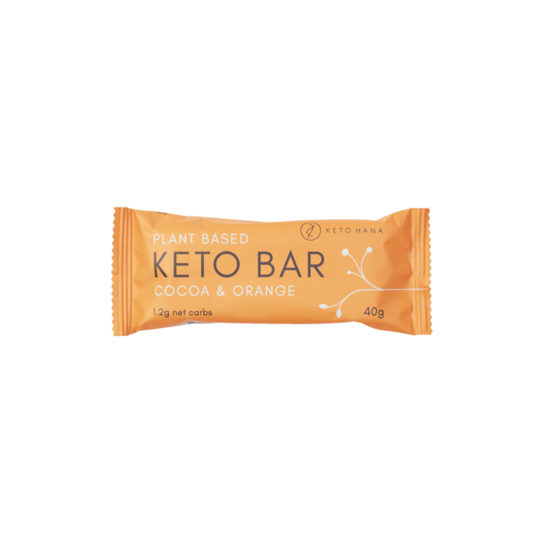 Keto Hana Bar- Cocoa & Orange 40g