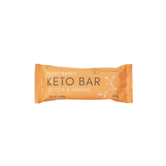 Keto Hana Bar- Cocoa & Orange 40g
