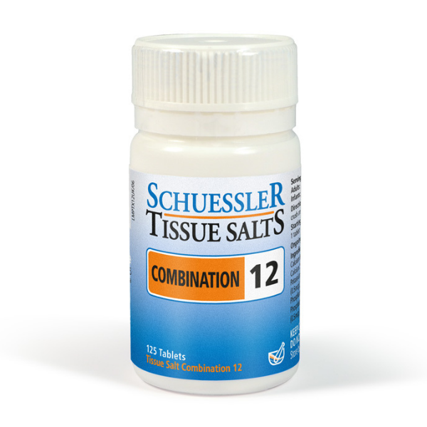 Schuessler Tissue Salts- Combination 12 x125 tablets