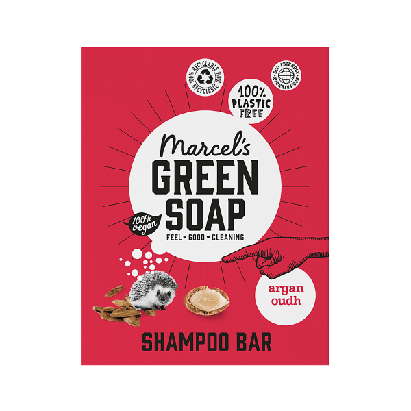 Marcel's Green Soap Shampoo Bar- Argan Oudh 90g