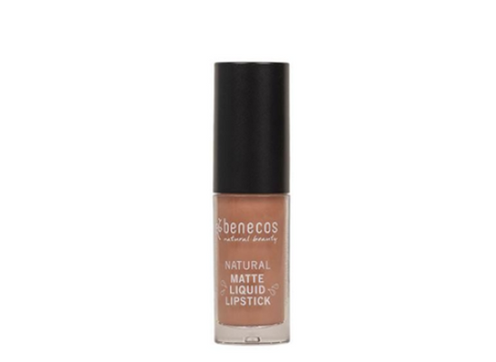 Benecos Matte Liquid Lipstick- Desert Rose 5ml