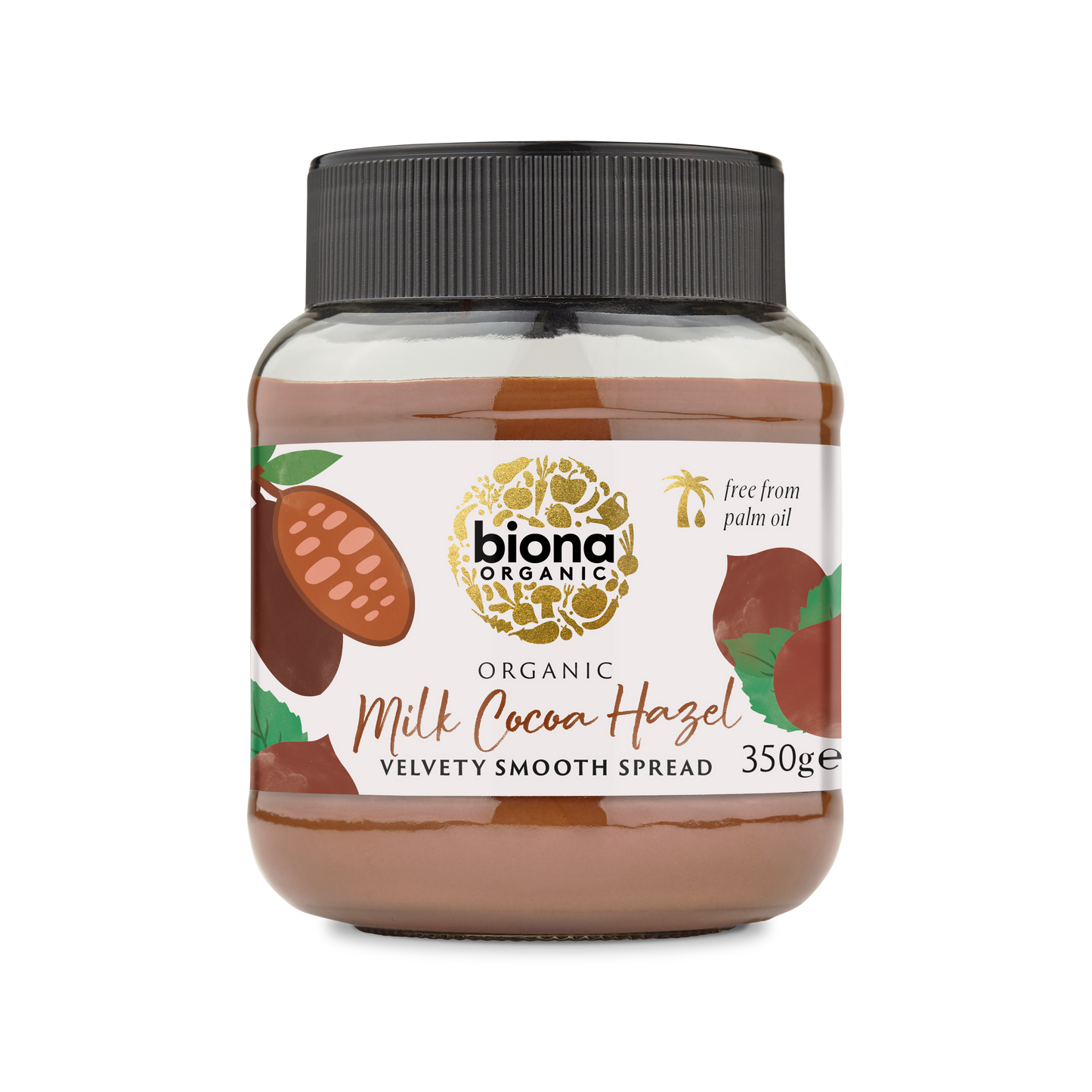 Biona Milk Cocoa Hazel Spread 350g