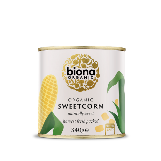 Biona Tinned Sweetcorn 340g