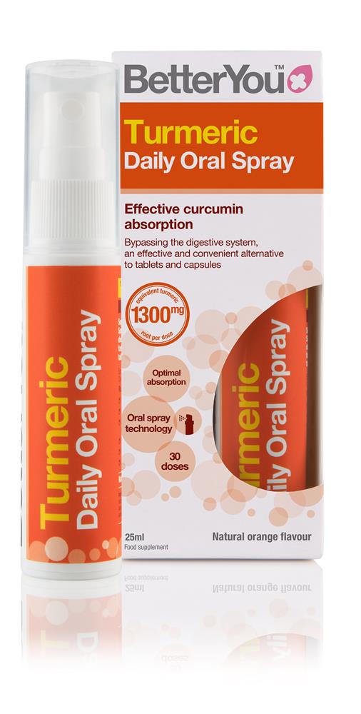 Load image into Gallery viewer, BetterYou Turmeric Spray 25ml

