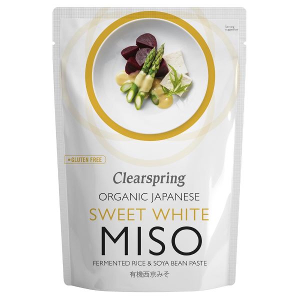 Clearspring Sweet White Miso Paste (250g Pouch)