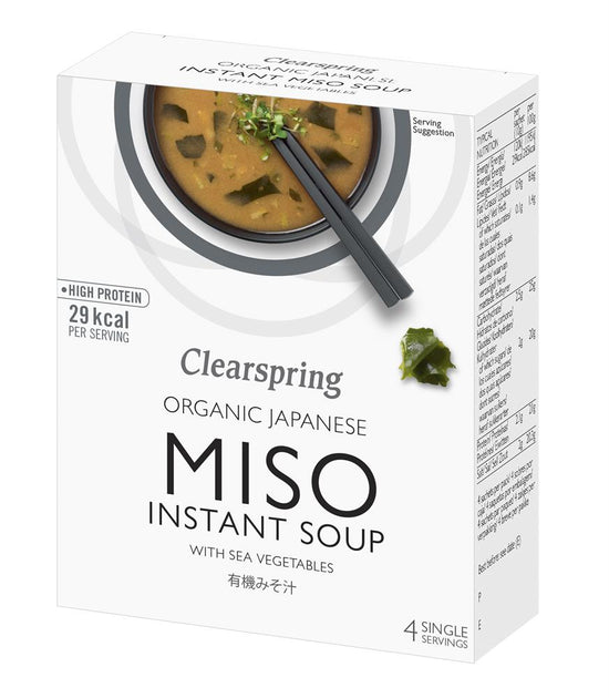 Clearspring Miso Instant Soup 4x10g