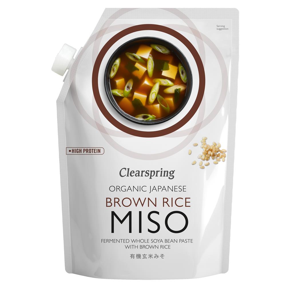Clearspring Japanese Brown Rice Miso (300g Pouch)