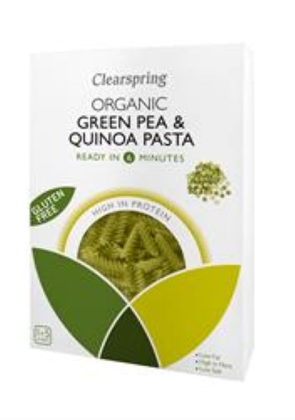 Clearspring GF Green Pea & Quinoa Pasta 250g