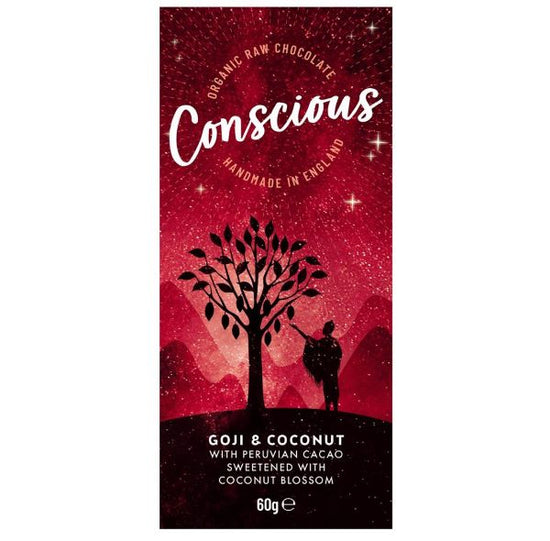 Conscious Chocolate Goji & Coconut 60g
