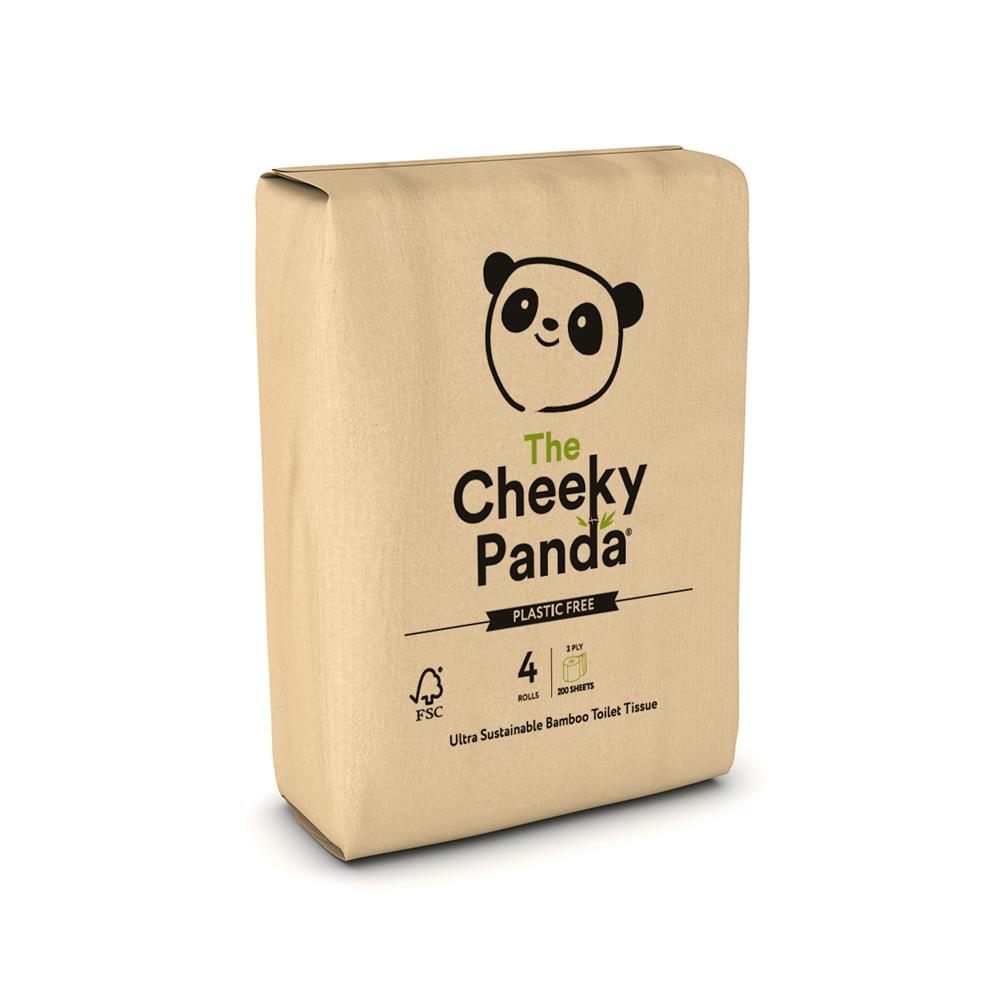 Cheeky Panda Toilet Roll (4 Pack)