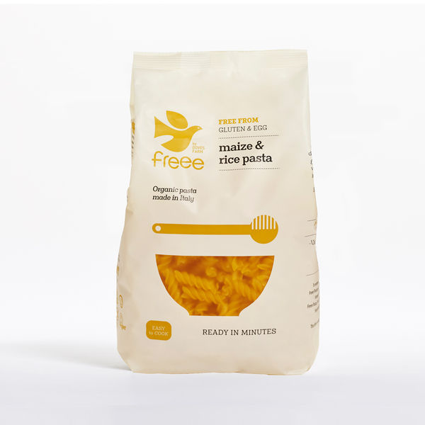 Load image into Gallery viewer, Doves Farm Gluten Free Maize &amp;amp; Rice Fusilli 500g
