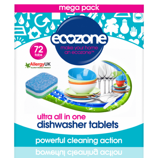 Ecozone Dishwasher Tablets x72