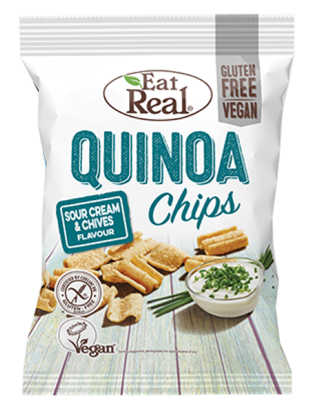 Eat Real Quinoa Chips- Sour Cream Chive 30g