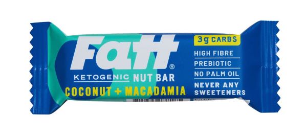 FattBar- Coconut & Macadamia 30g