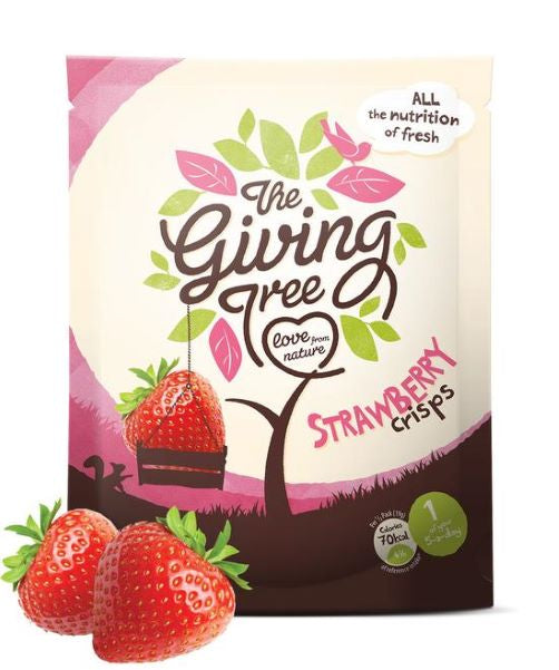 The Giving Tree Strawberry Crisps 18g
