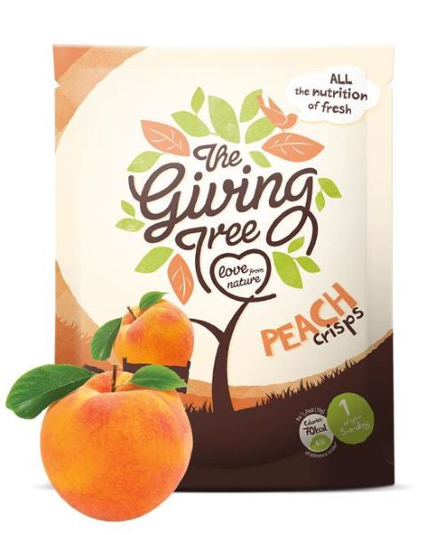 The Giving Tree Peach Crisps 18g