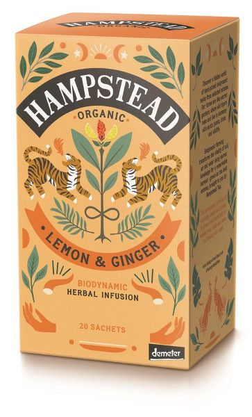 Hampstead Tea- Lemon & Ginger 20 bags