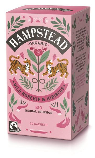 Hampstead Tea- Rosehip & Hibiscus 20 bag