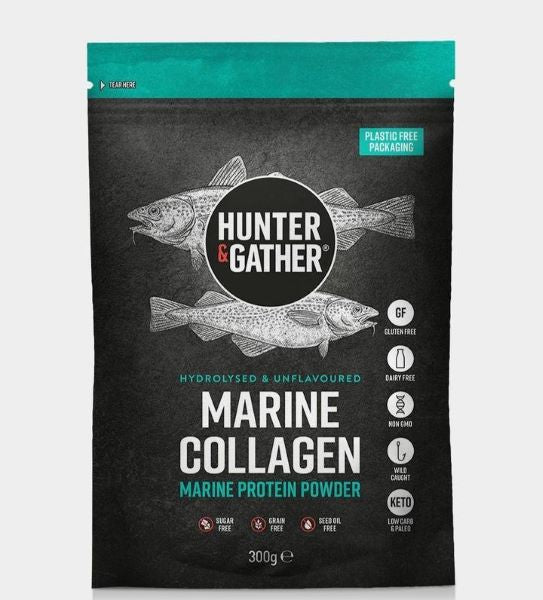 Load image into Gallery viewer, Hunter &amp;amp; Gather Marine Collagen Peptides 300g
