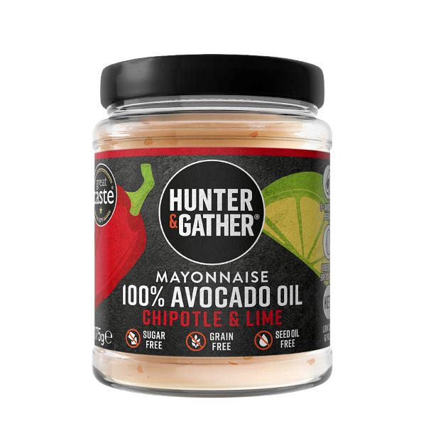 Hunter & Gather Avocado Mayo- Chipotle & Lime 175g