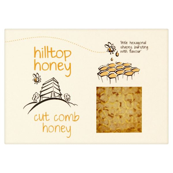 Hilltop Honey, Cut Comb Slab 400g
