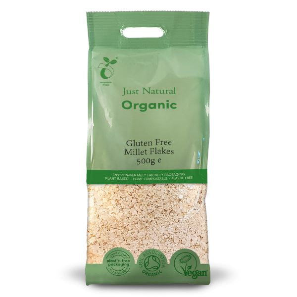 Just Natural Millet Flakes 500g