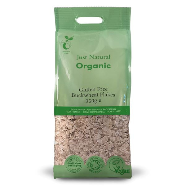 Just Natural Buckwheat Flakes- Gluten Free 350g