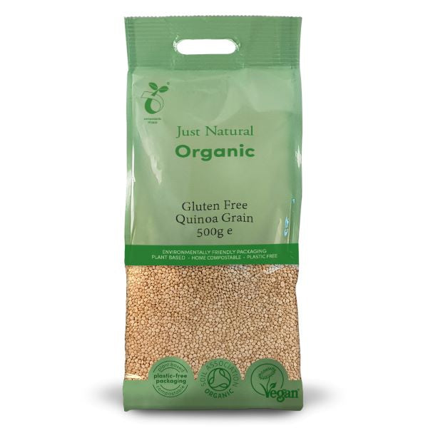 Load image into Gallery viewer, Just Natural Quinoa- Gluten Free 500g

