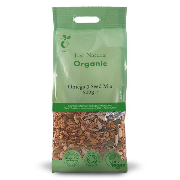 Just Natural Omega 3 Seed Mix 500g
